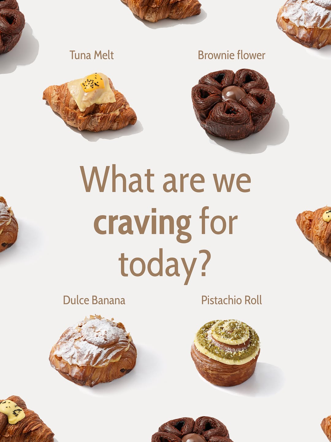 Pastries and danish assortment